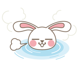 rabbit bySATSUKI sticker #3329419