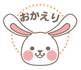 rabbit bySATSUKI sticker #3329453