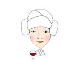 Miss Poker face's elegant life sticker #3330380