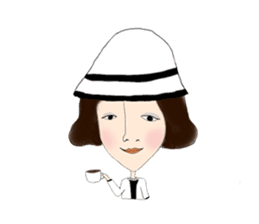 Miss Poker face's elegant life sticker #3330387