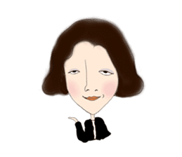 Miss Poker face's elegant life sticker #3330388