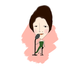 Miss Poker face's elegant life sticker #3330397