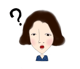 Miss Poker face's elegant life sticker #3330398