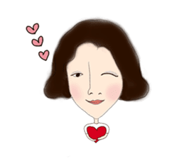 Miss Poker face's elegant life sticker #3330404