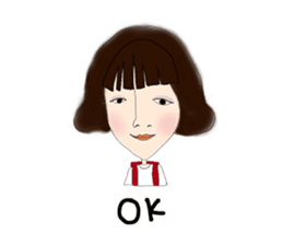 Miss Poker face's elegant life sticker #3330405