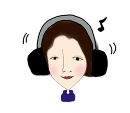 Miss Poker face's elegant life sticker #3330406