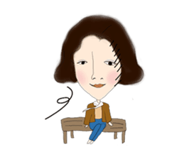 Miss Poker face's elegant life sticker #3330407