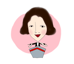 Miss Poker face's elegant life sticker #3330410