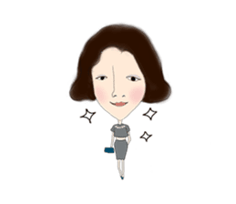 Miss Poker face's elegant life sticker #3330411