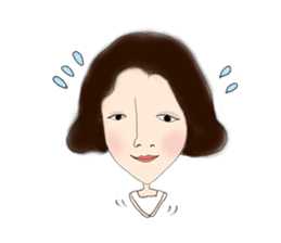 Miss Poker face's elegant life sticker #3330412