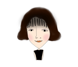 Miss Poker face's elegant life sticker #3330416