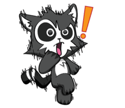 Daccoon Panda & Raccoon sticker #3331315