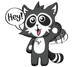Daccoon Panda & Raccoon sticker #3331324