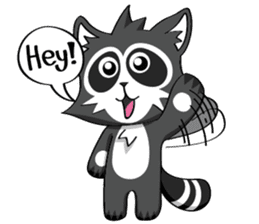 Daccoon Panda & Raccoon sticker #3331324
