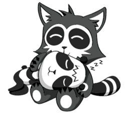 Daccoon Panda & Raccoon sticker #3331336