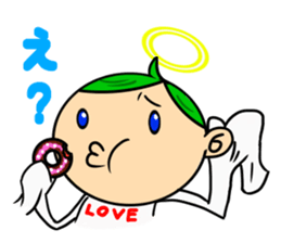 spitful devil vs greedy angel sticker #3331902