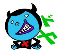 spitful devil vs greedy angel sticker #3331907