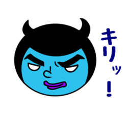 spitful devil vs greedy angel sticker #3331909