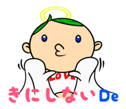 spitful devil vs greedy angel sticker #3331910