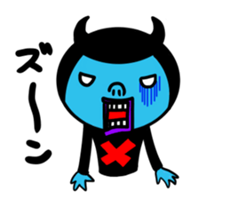 spitful devil vs greedy angel sticker #3331913