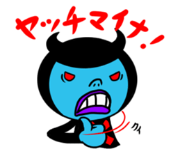 spitful devil vs greedy angel sticker #3331915