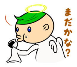 spitful devil vs greedy angel sticker #3331918