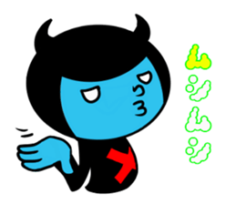 spitful devil vs greedy angel sticker #3331921