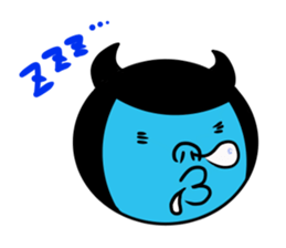 spitful devil vs greedy angel sticker #3331925