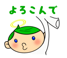 spitful devil vs greedy angel sticker #3331926