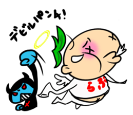 spitful devil vs greedy angel sticker #3331934