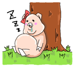 The pleasant friends in woods sticker #3332514