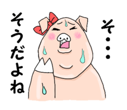 The pleasant friends in woods sticker #3332518