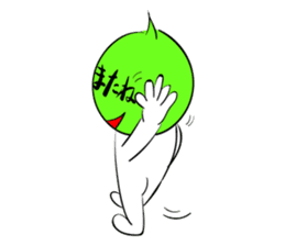 Japanese Balloon Man sticker #3333283