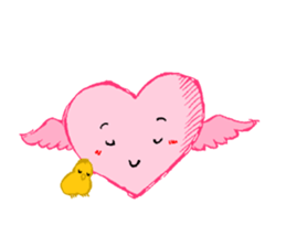 Be moved to tears (Heart & Rabbit) sticker #3333728