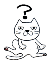 Plain-Looking Cat sticker #3333975