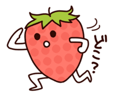 Strawberry life sticker #3334370