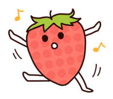 Strawberry life sticker #3334378