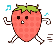 Strawberry life sticker #3334398