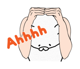 Funny Polar Bear sticker #3334408