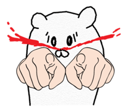 Funny Polar Bear sticker #3334410