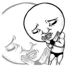 Be transmitted! Daily cry. sticker #3334455