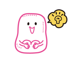 Marshmallow philosopher sticker #3334977