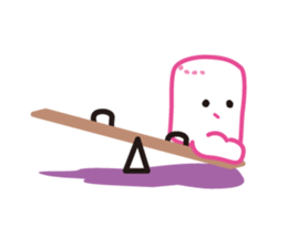 Marshmallow philosopher sticker #3334984