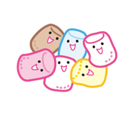 Marshmallow philosopher sticker #3334995