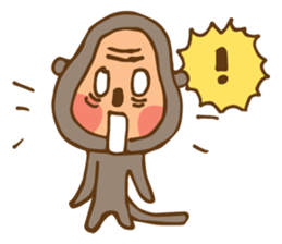 Cute Little Monkey sticker #3336041