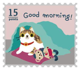 Nelco Cat postage sticker #3336482