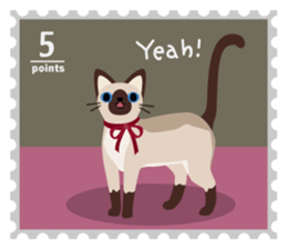Nelco Cat postage sticker #3336484