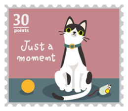 Nelco Cat postage sticker #3336485