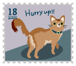 Nelco Cat postage sticker #3336498