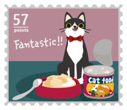 Nelco Cat postage sticker #3336500